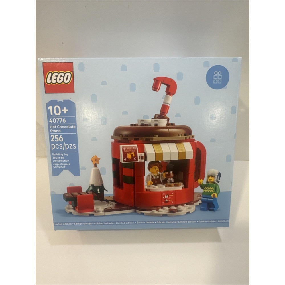 LEGO Hot Chocolate Stand Building Toy - Red